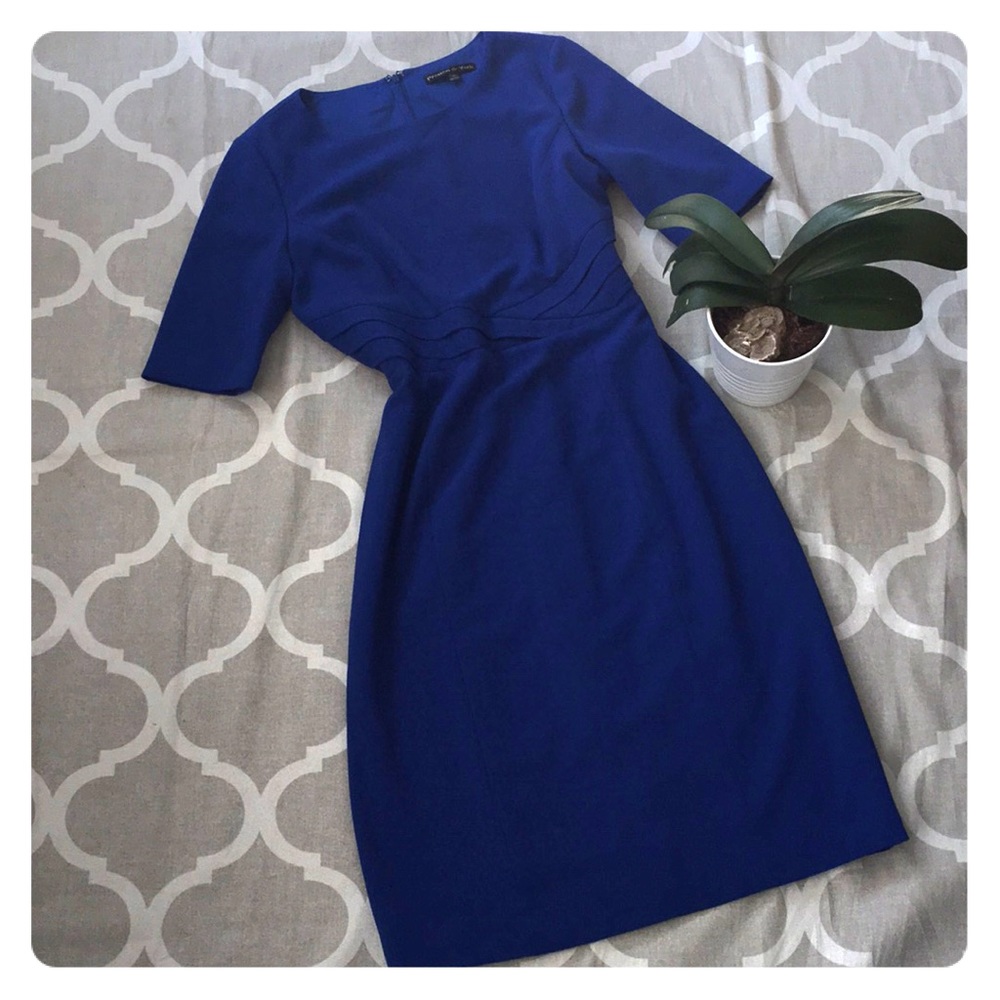 Blue dress